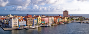 arial image Curacao downtown Punda.JPG
